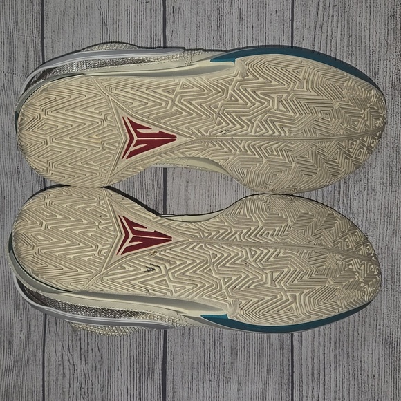 Nike Men's Ja Morant One Sneakers Khaki / Coconut Milk Size 10 - Picture 8 of 9